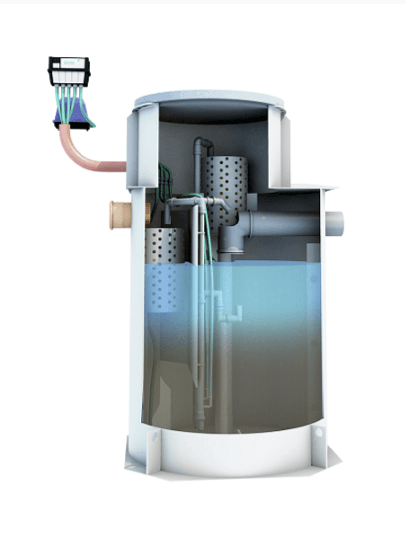 Depuradora séptica domestica de agua residual MSB iBag por dentro