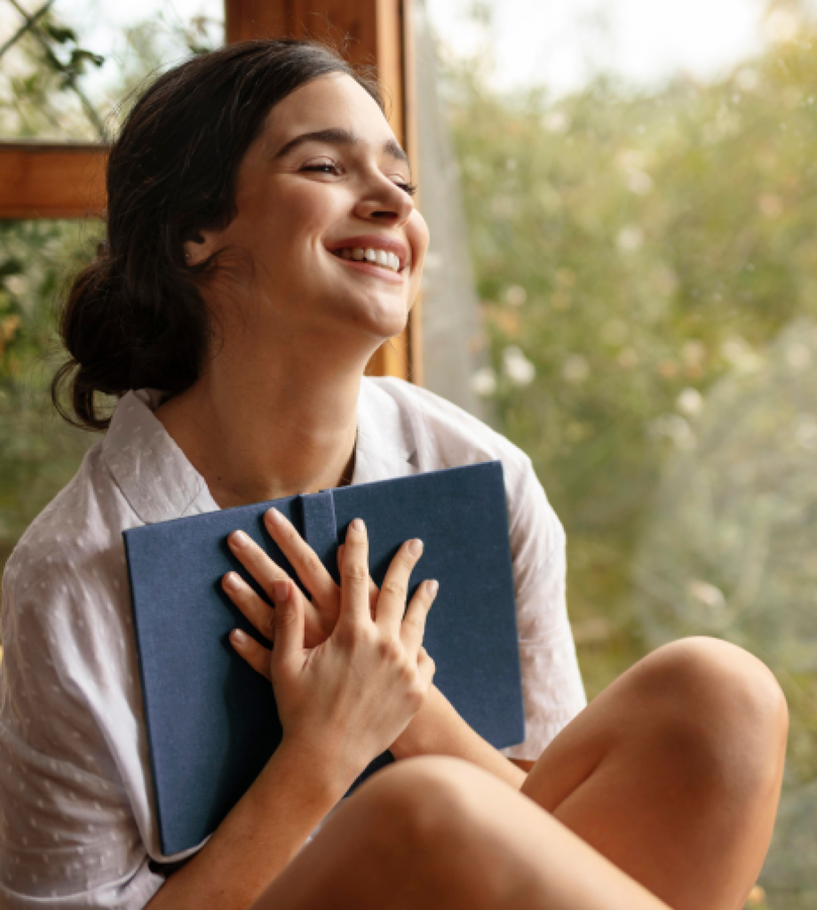 Mujer feliz